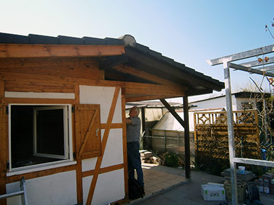 Gartenhaus aus Holz